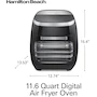 Miniatura de Horno y Freidora de Aire Digital Hamilton Beach con Asador Giratorio, Capacidad 11 Litros / 11.6 Cuartos, Color Negro, Modelo 35073, Tamaño Grande