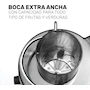 Miniatura de LIQUAFRUIT 2000 TAURUS Extractor de Jugos - Boca Extra Ancha - Filtro de Acero Inoxidable - Capacidad 500 ml - 750 W - 2 Velocidades + Pulso