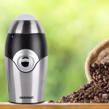 Imagen 2 de DAEWOO Molino Eléctrico para Café de Grano Modelo DCG-362 de Acero Inoxidable Capacidad 50 gr