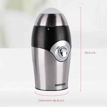 Imagen 3 de DAEWOO Molino Eléctrico para Café de Grano Modelo DCG-362 de Acero Inoxidable Capacidad 50 gr