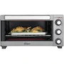 Miniatura de Oster Horno Tostador con Convección TSSTTV15MNS-1MX, 15 L de Capacidad, Interior Antiadherente, Color Gris, Accesorios Incluidos