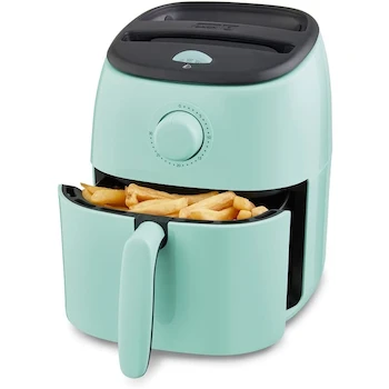 Imagen de referencia para DASH DCAF200GBAQ02 Tasti-Crisp - Freidora de Aire Horno Eléctrica 2.6 Cuartos de Galón / 2.6 Qt, Color Aguamarina Turquesa