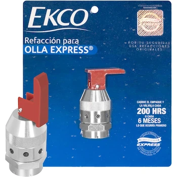 Imagen alusiva al producto Ekco - Regulador Automático Gris para Olla Express de 23 Litros, Modelo: 43674, ASIN: B0CFG9W26L, Compatible con Olla Ekco Modelo 38748