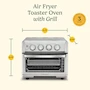 Miniatura de Cuisinart TOA-70BKS - Horno Freidora con Parrilla Convection Toaster Air Fryer Oven w/ Grill, Color Negro, Serie TOA-70, Capacidad Interior 0.6 Pies Cúbicos, Capacidad AirFry 3 Libras, Dimensiones 31.12 x 40.01 x 34.93 cm