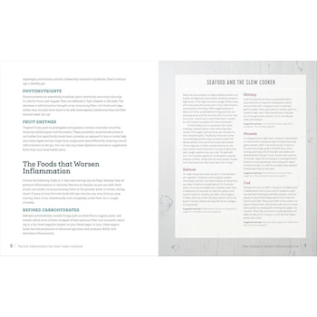 Imagen 3 de The Anti-Inflammatory Diet Slow Cooker Cookbook: Prep-And-Go Recipes for Long-Term Healing - Madeline Given - Tapa Blanda - Editorial Rockridge Press - ISBN 1641522518 - 152 Páginas - Edición Primera - Idioma Inglés