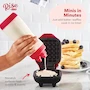 Miniatura de DASH Mini Waflera Cuadrada 10cm Roja Acero Inoxidable Modelo RMW001GBRR06 ASIN B09TTYCM9K UPC 810051855357