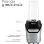 Miniatura de TAURUS NATURAL GREEN V2 Procesador de Alimentos Pulverizador Licuadora 600 W Blanco Modelo M91400210 con Vasos Tritan de 1L y 400ml 8 Piezas