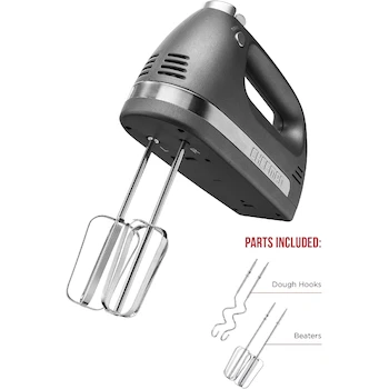 Imagen 3 de Chefman Batidora de Mano Gris Modelo RJ17-V2-SM