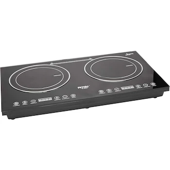 Imagen de referencia para Royal IC2000 Doble Parrilla de Inducción, Color Negro, Modelo DIC108