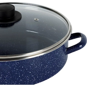 Imagen 4 de Ekco Arrocera de 28 cm Color Azul en Acero Esmaltado