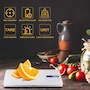 Miniatura de MEGAWISE Báscula de Alimentos de Precisión Digital para Cocina, Capacidad 15 kg / 33 lb, Recargable e Impermeable