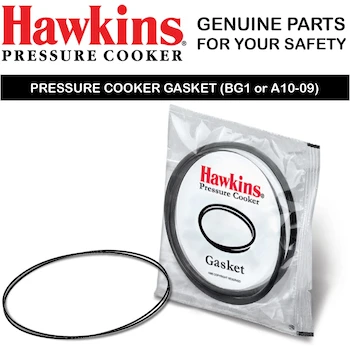 Imagen 2 de Hawkins A10-09 - Anillo de Sellado de Goma para Ollas a Presión, Compatible con Capacidades de 2 a 4 Litros, Color Negro, Dimensiones 10.2 x 10.2 x 2.5 cm
