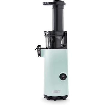 Imagen de referencia para DASH Deluxe Compact Masticating Slow Juicer Extractor de Prensa Eléctrico Compacto Modelo DCSJ255 Color Aqua Capacidad 1 Litro