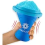 Miniatura de Cra-Z-Art ChillFactor Original - Máquina de Granizado Mágica, Taza de Licuado Súper Rápida para Batidos y Jugos, Taza de Doble Capa con Tapa y Cuchara, Azul