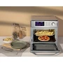 Miniatura de Horno Eléctrico y Freidora de Aire Melix ODIPO 25 Litros Color Plata
