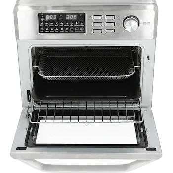 Imagen 5 de Horno Eléctrico y Freidora de Aire Melix ODIPO 25 Litros Color Plata