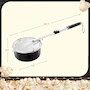 Miniatura de Campfire Popcorn Popper - Anticuada Máquina de Palomitas de Maíz para Fogata y Camping, Capacidad 4 Quarts, Color Negro - Great Northern Popcorn