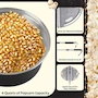 Miniatura de Campfire Popcorn Popper - Anticuada Máquina de Palomitas de Maíz para Fogata y Camping, Capacidad 4 Quarts, Color Negro - Great Northern Popcorn