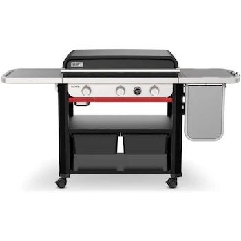 Imagen de referencia para Plancha Weber Slate 30" (76 cm) Negra con Mesa Lateral Extensible Modelo 1500013