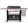 Miniatura de Plancha Weber Slate 30" (76 cm) Negra con Mesa Lateral Extensible Modelo 1500013