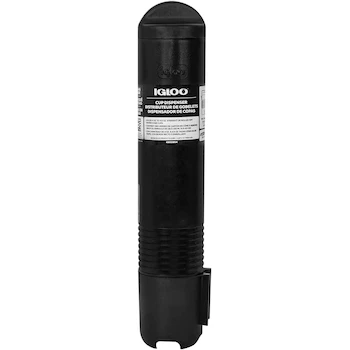 Imagen 2 de Igloo Dispensador de Tazas de Papel Negro 4-4.5 oz (118-133 ml) para Enfriadores de 3, 5 y 10 Galones Modelo 8090