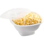 Miniatura de Nordic Ware Popcorn Popper para Microondas, Color Blanco, Capacidad 12 Tazas