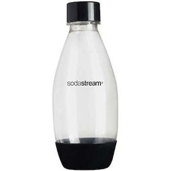 Imagen de referencia para SodaStream Botellas de Carbonatación Delgadas Negras 0.5 L (1/2 L) Paquete de 2 Negro