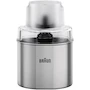 Miniatura de Braun MQS270SI Multiquick Accesorio Molinillo de Café y Especias para Batidora de Mano, Capacidad 1.5 Tazas, Color Acero Inoxidable