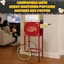 Miniatura de Great Northern Popcorn - Soporte de Repuesto Matinee para Poppers de 8 Onzas con Estante, Mango de Empuje y Ruedas Estilo Bicicleta (Rojo), Modelo 83-DT5710