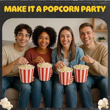 Imagen 5 de Great Northern Popcorn - Soporte de Repuesto Matinee para Poppers de 8 Onzas con Estante, Mango de Empuje y Ruedas Estilo Bicicleta (Rojo), Modelo 83-DT5710