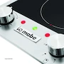 Miniatura de Parrilla Vitrocerámica Eléctrica Mabe Modelo IO312DVI0 Color Negro con 2 Quemadores Dimensiones 51 x 28.8 x 4.5 cm