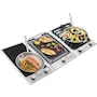 Miniatura de Parrilla Vitrocerámica Eléctrica Mabe Modelo IO312DVI0 Color Negro con 2 Quemadores Dimensiones 51 x 28.8 x 4.5 cm