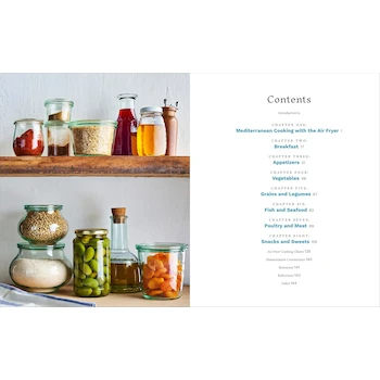 Imagen 5 de Mediterranean Air Fryer Cookbook: 95 Healthy Recipes to Fry, Roast, Bake, and Grill by Katie Hale (Tapa Blanda, ISBN-10: 164739743X, ISBN-13: 978-1647397432)