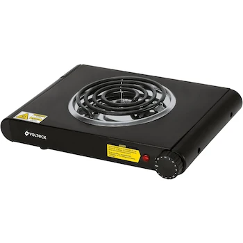 Imagen de referencia para Volteck PAEL-1CN Parrilla Eléctrica de Resistencia 1 Quemador Cuadrada Negra