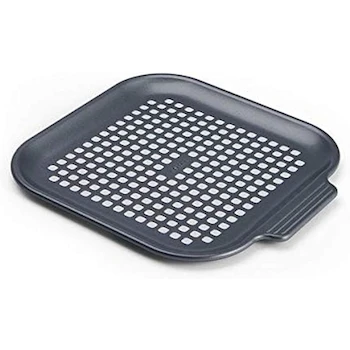 Imagen de referencia para Instant Vortex Sartén Perforada Antiadherente Oficial para Pizza, Color Gris, Modelo 5273750, Diámetro 8 Pulgadas, Compatible con Freidoras y Hornos de Aire de 6 y 10 Cuartos de Galón