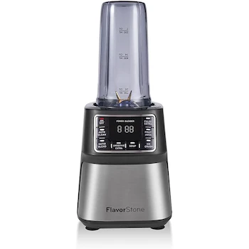 Imagen 4 de FLAVORSTONE ONYX Licuadora de 2 Litros Color Plata Modelo 103765 Serie ONYX con Vaso Portátil de 700 ml