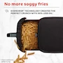 Miniatura de Instant Vortex 4-in-1 Basket Air Fryer, Black, Model B08V57P86Z, 5.7 Quart Capacity, Large Non-Stick Fryer Basket