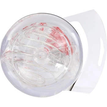 Imagen 4 de Whiskware Tritan BlenderBall Botella Mezcladora para Masa de Panqueques, Dispensador de Batter con Batidor de Alambre, 2.5 Tazas, Color Blanco