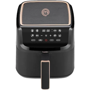 Imagen 3 de Hukën x MasterChef Freidora de Aire StylePro 3.5L Negro Panel Touch LED Interior Inox Modelo MK-AF-35TMV2