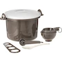 Miniatura de Prep Solutions by Progressive PS-97GY Parrilla de Tocino para Microondas, Arroz y Pasta Cooker, Gris, Set de 17 Piezas, Capacidad 12 Tazas