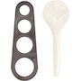 Miniatura de Prep Solutions by Progressive PS-97GY Parrilla de Tocino para Microondas, Arroz y Pasta Cooker, Gris, Set de 17 Piezas, Capacidad 12 Tazas