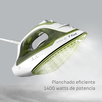 Imagen 5 de T-Fal Combo Back to School: Plancha de Vapor Virtuo Forest con Suela de Cerámica + Recipiente de Comida Masterseal con Tecnología Anti Derrames + Kit 12 Plumones Mágicos Bic, Modelo CB2SFV2CBIC