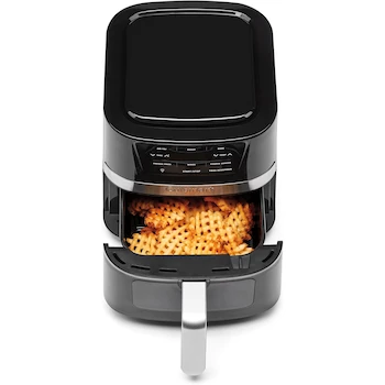 Imagen 3 de Cuisinart Freidora de Aire Compacta AIR-80ES Capacidad 2.5 L Color Negro