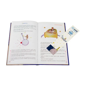 Imagen 2 de El Principito con Audiolibro de Antoine de Saint-Exupéry, Libro en Español, Tapa Dura, 68 Páginas, Dimensiones 22 x 14 x 0.22 cm, ISBN-13 978-6075771786, Editorial Advanced Marketing, Publicado el 14 de Marzo de 2024