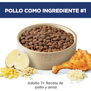 Imagen 5 de Hill's Science Diet Adult 7+ Alimento Seco para Perro Senior Sabor Pollo 12 Kg