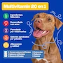 Miniatura de Dogelthy Multivitamin 20 en 1 Suplemento para Perros con Glucosamina, Complejo B, Aceite de Krill, Vitaminas y Antioxidantes Sabor Cerdo 270g
