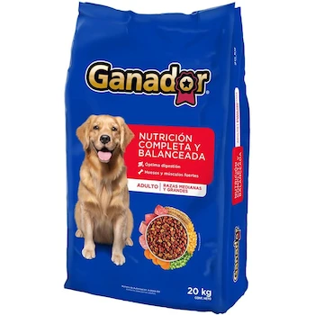 Imagen 5 de Alimento Seco para Perros Adultos Ganador Sabor Pollo en Gránulos, 20 kg, para Todas las Razas y Tamaños, Marca Ganador, ASIN B0CXYTC8WM, Paquete de 1 Unidad de 20000 Gramos en Barreño