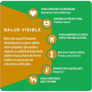 Imagen 3 de Purina Dog Chow Adulto Alimento para Perros de Razas Mini y Pequeñas Sabor Carne y Pollo en Croquetas, Tamaño 7.5 kg, Modelo B01N30FXOM, Serie Dog Chow Adulto