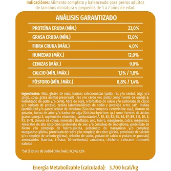 Imagen 4 de Purina Dog Chow Adulto Alimento para Perros de Razas Mini y Pequeñas Sabor Carne y Pollo en Croquetas, Tamaño 7.5 kg, Modelo B01N30FXOM, Serie Dog Chow Adulto