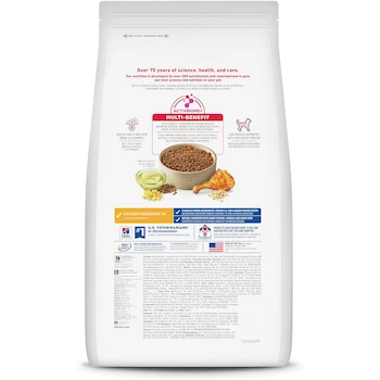 Imagen 2 de Hill's Science Diet Small Bites, Alimento Saludable para Perro Adulto con Receta de Pollo y Cebada, Bocados Pequeños, Modelo B07L5FF4W3, Tamaño 6.8 kg, Paquete de 1